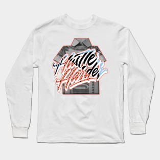 Hustle Harder Crimson Bliss Long Sleeve T-Shirt